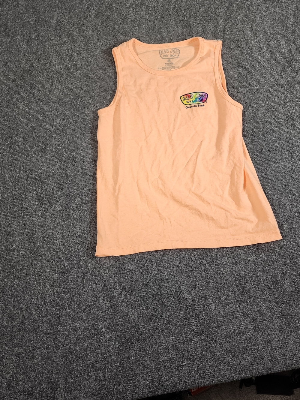 Children's Peach Tank Top - Unknown Brand